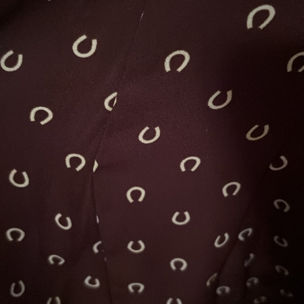 A6 - Ann Taylor horseshoe belted dress size 8 - Picture 8 of 9